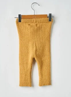 Legging Tocoto Vintage Jaune Taille Élastique