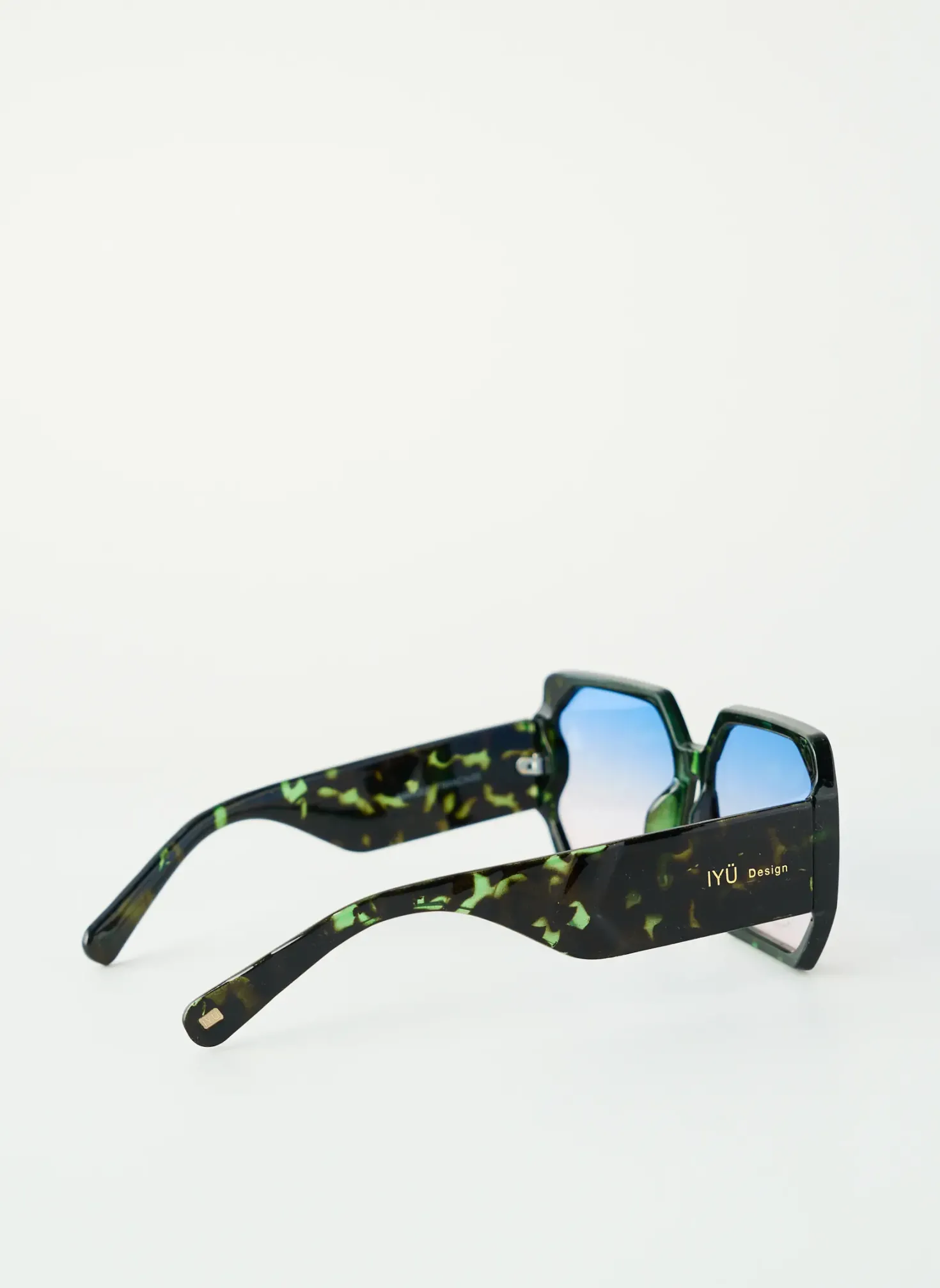 Lunettes De Soleil Iyü Bleu