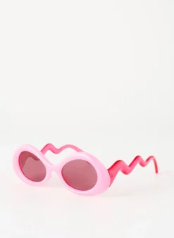 Lunettes De Soleil Sans Marque Rose