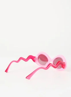 Lunettes De Soleil Sans Marque Rose