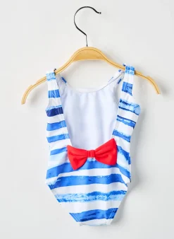 Maillot De Bain 1 Pièce Dos Tortugas Bleu