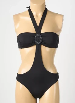 Maillot De Bain 1 Pièce Genius Noir