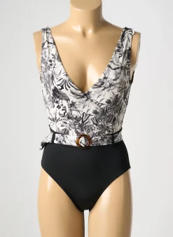 Maillot De Bain 1 Pièce Livia Noir