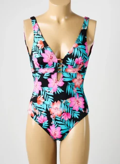 Maillot De Bain 1 Pièce Lolita Angels Noir Haut Soutien-gorge Balconnet