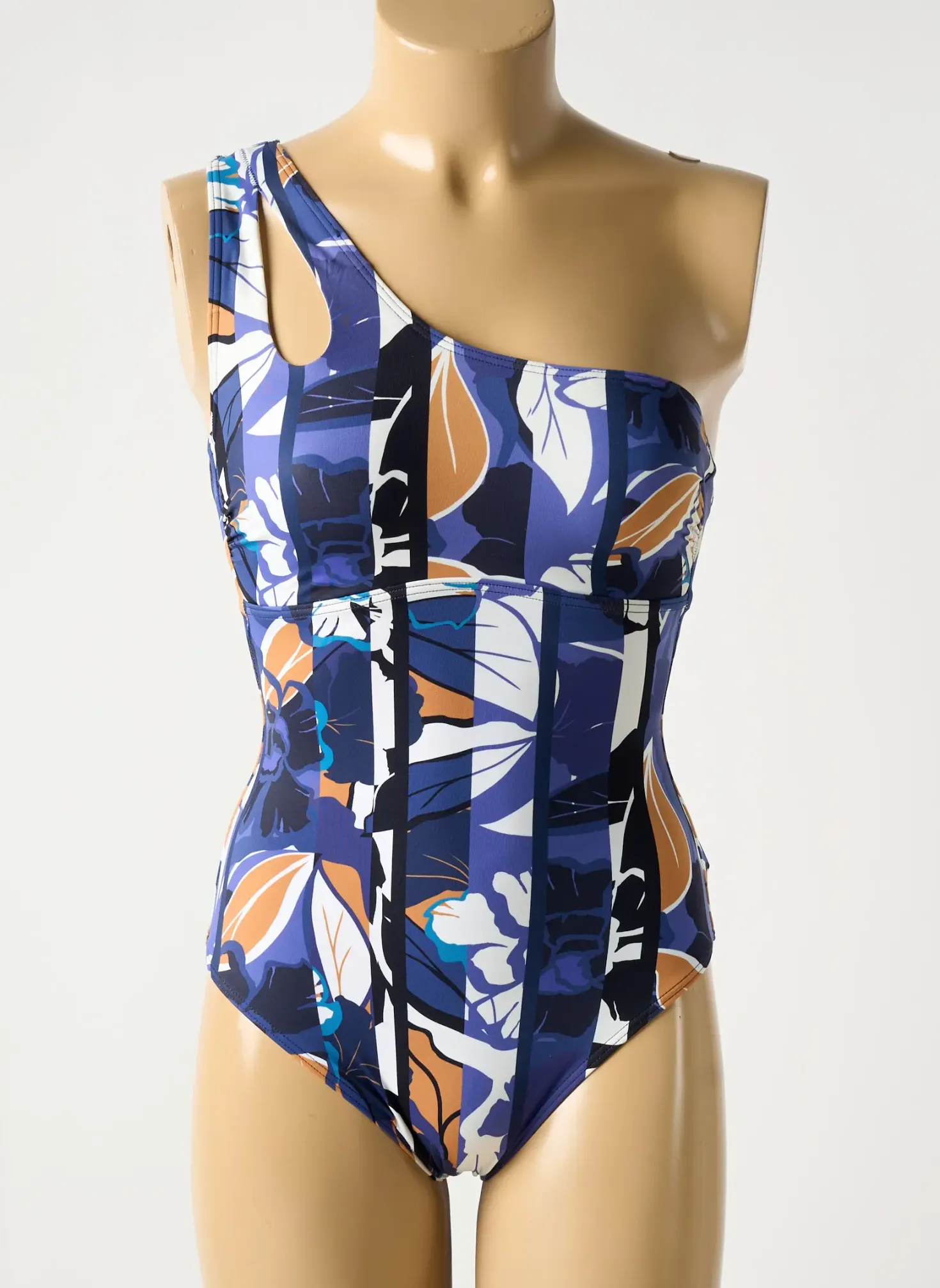 Maillot De Bain 1 Pièce Olympia Bleu