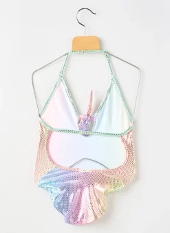 Maillot De Bain 1 Pièce Princesse Ilou Rose