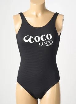 Maillot De Bain 1 Pièce Protest Noir