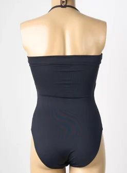 Maillot De Bain 1 Pièce Reglisse Noir Haut Bandeau