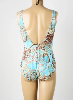 Maillot De Bain 1 Pièce Reglisse Bleu