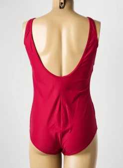 Maillot De Bain 1 Pièce Rose Pomme Rouge