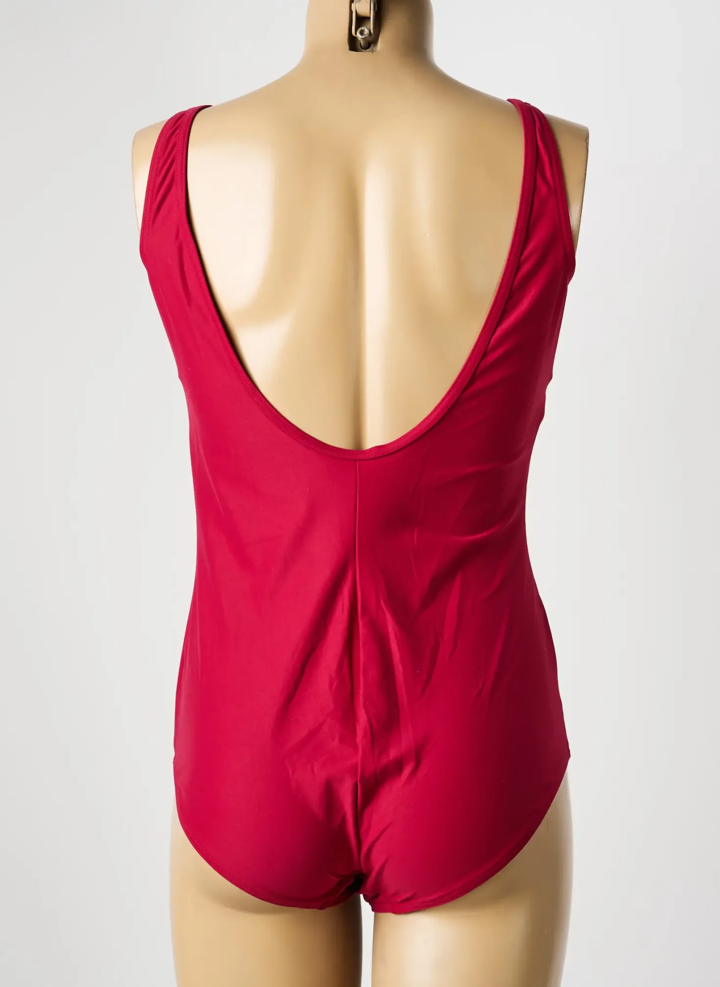 Maillot De Bain 1 Pièce Rose Pomme Rouge