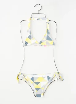 Maillot De Bain 2 Pièces Beachwear Gris