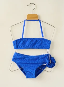 Maillot De Bain 2 Pièces Dag Adom Bleu