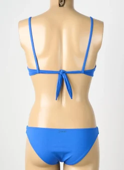 Maillot De Bain 2 Pièces Genius Bleu Haut Soutien-gorge Moulé