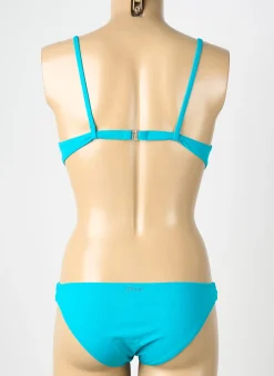 Maillot De Bain 2 Pièces Genius Bleu Haut Soutien-gorge Push-up