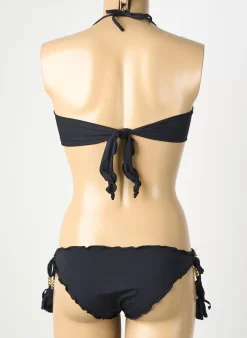 Maillot De Bain 2 Pièces Genius Noir Haut Bandeau