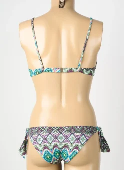 Maillot De Bain 2 Pièces Genius Vert Haut Soutien-gorge Balconnet