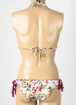 Maillot De Bain 2 Pièces Genius Violet Haut Triangles