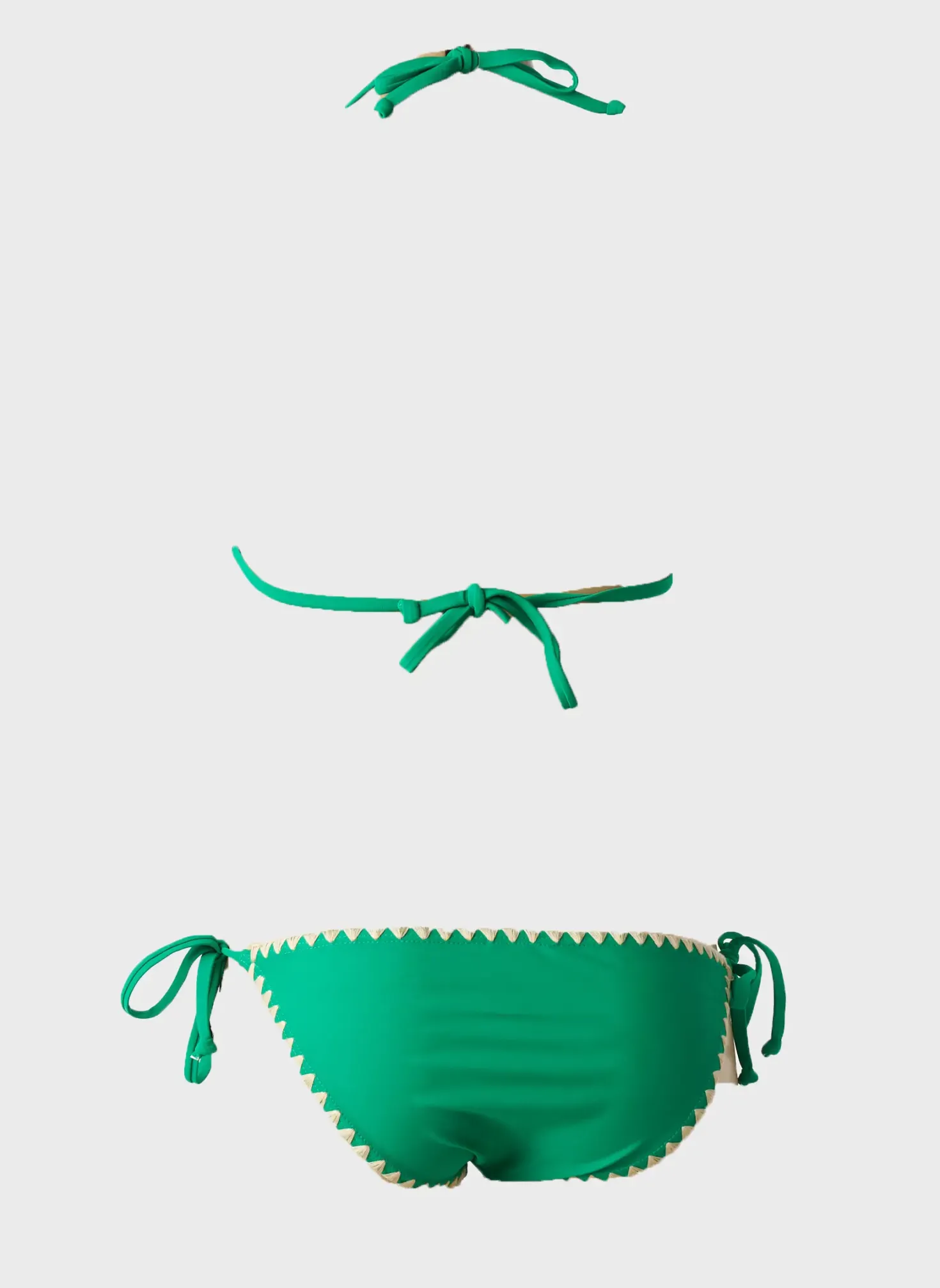 Maillot De Bain 2 Pièces Lagon Bleu Vert