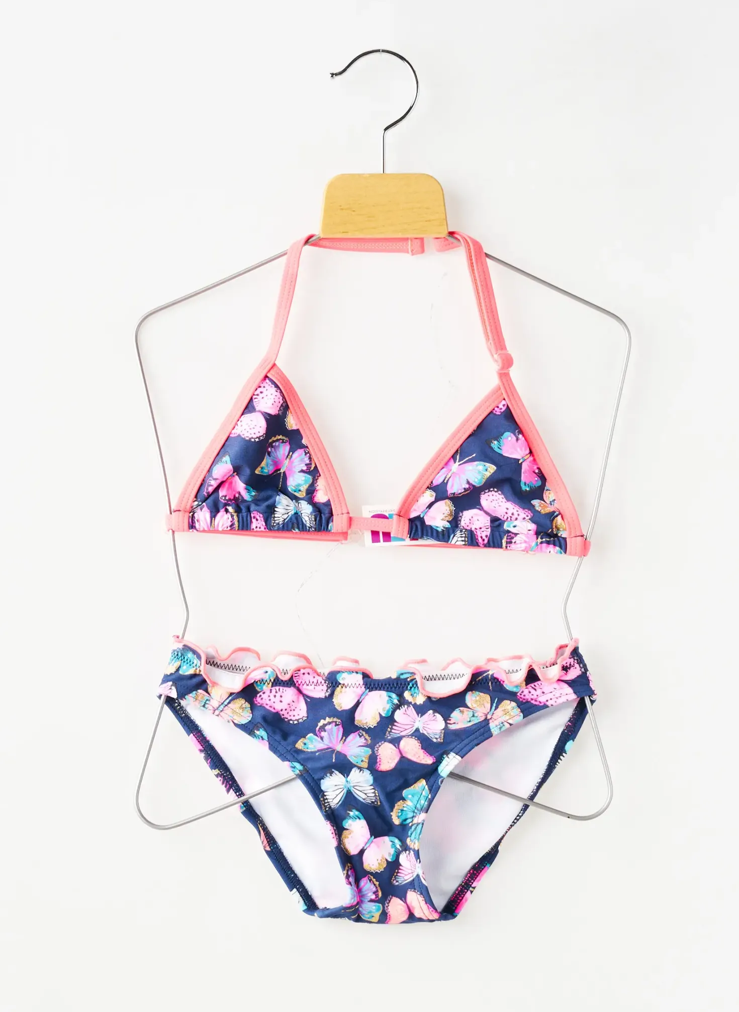 Maillot De Bain 2 Pièces Lagon Bleu Bleu
