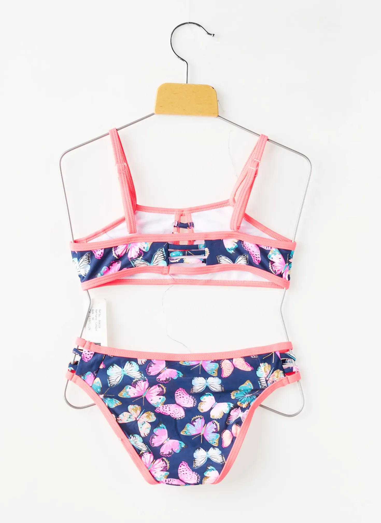 Maillot De Bain 2 Pièces Lagon Bleu Bleu