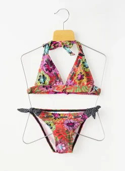 Maillot De Bain 2 Pièces Lagon Bleu Violet