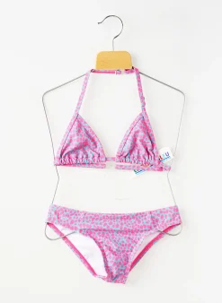 Maillot De Bain 2 Pièces Lagon Bleu Rose