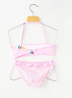 Maillot De Bain 2 Pièces Lagon Bleu Rose