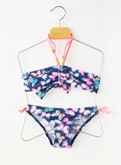 Maillot De Bain 2 Pièces Lagon Bleu Bleu