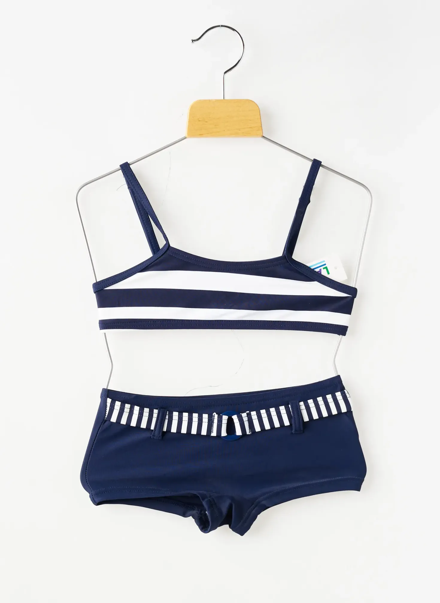 Maillot De Bain 2 Pièces Lagon Bleu Bleu