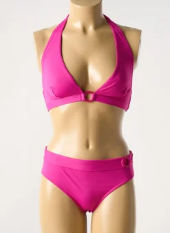 Maillot De Bain 2 Pièces Livia Rose Haut Triangles