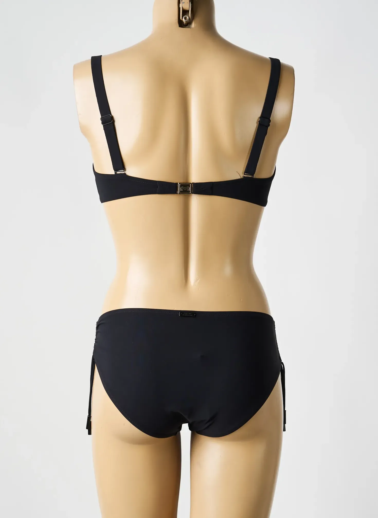 Maillot De Bain 2 Pièces Maryan Mehlhorn Noir Haut Soutien-gorge Balconnet