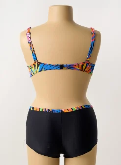 Maillot De Bain 2 Pièces Ocean Wear Bleu Haut Soutien-gorge Emboitant