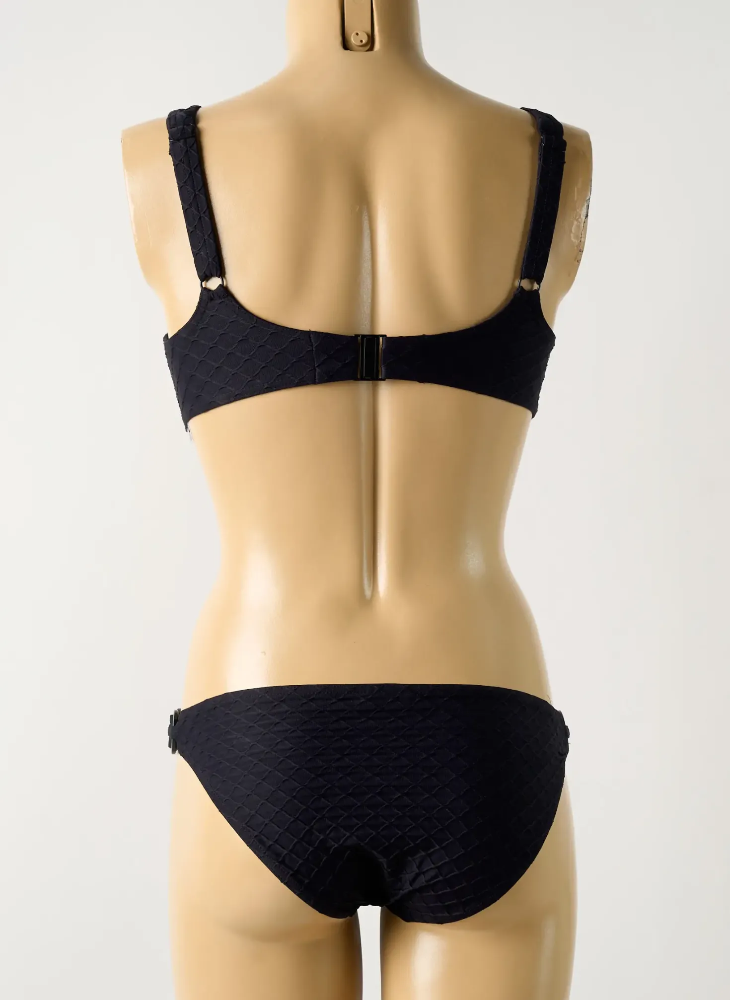 Maillot De Bain 2 Pièces Opera Noir Haut Soutien-gorge Emboitant