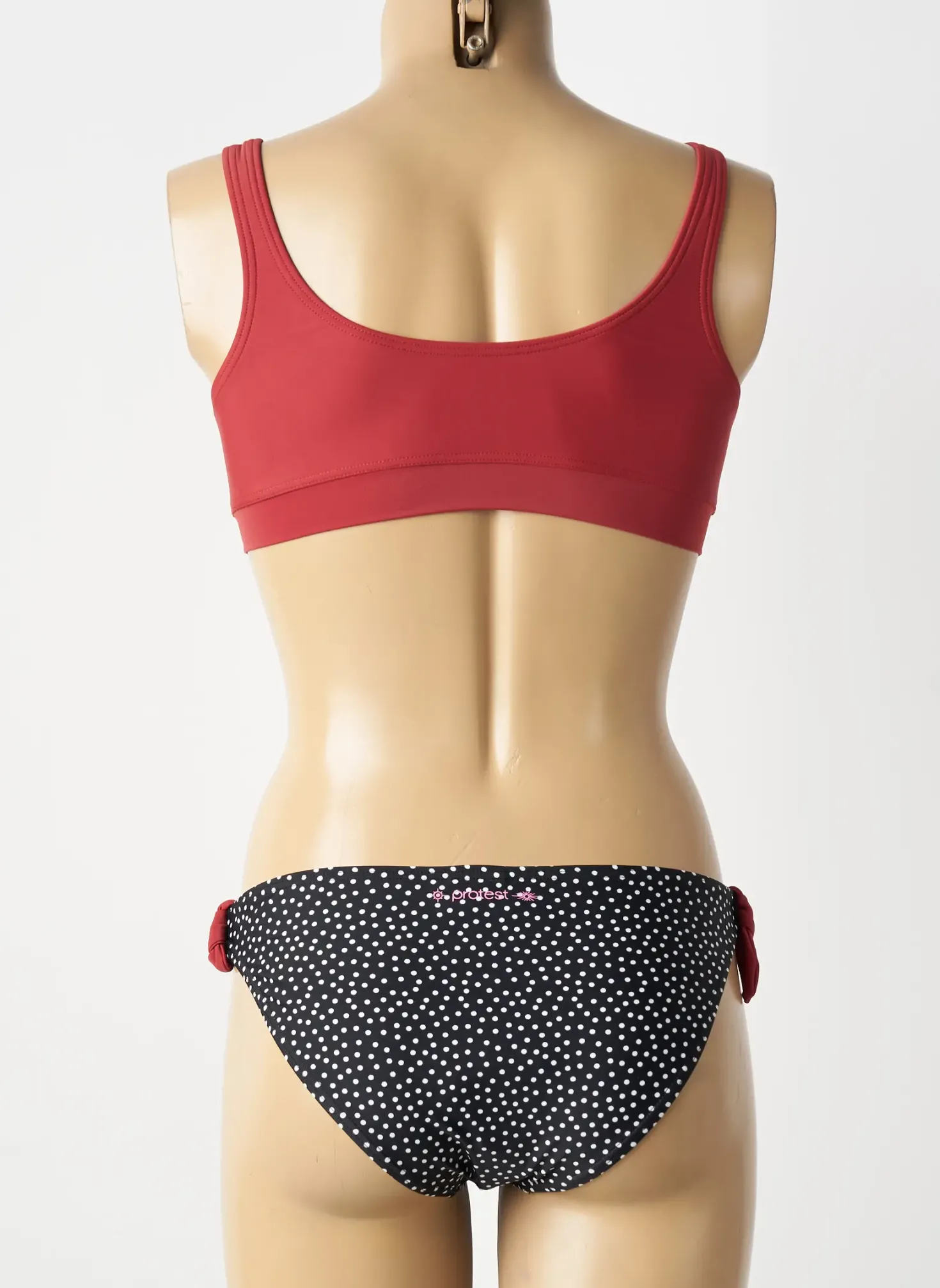 Maillot De Bain 2 Pièces Protest Rouge
