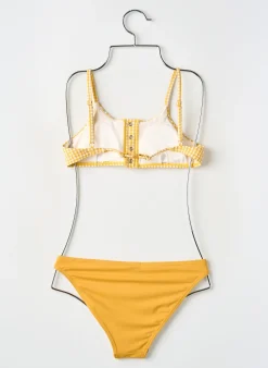 Maillot De Bain 2 Pièces Protest Jaune