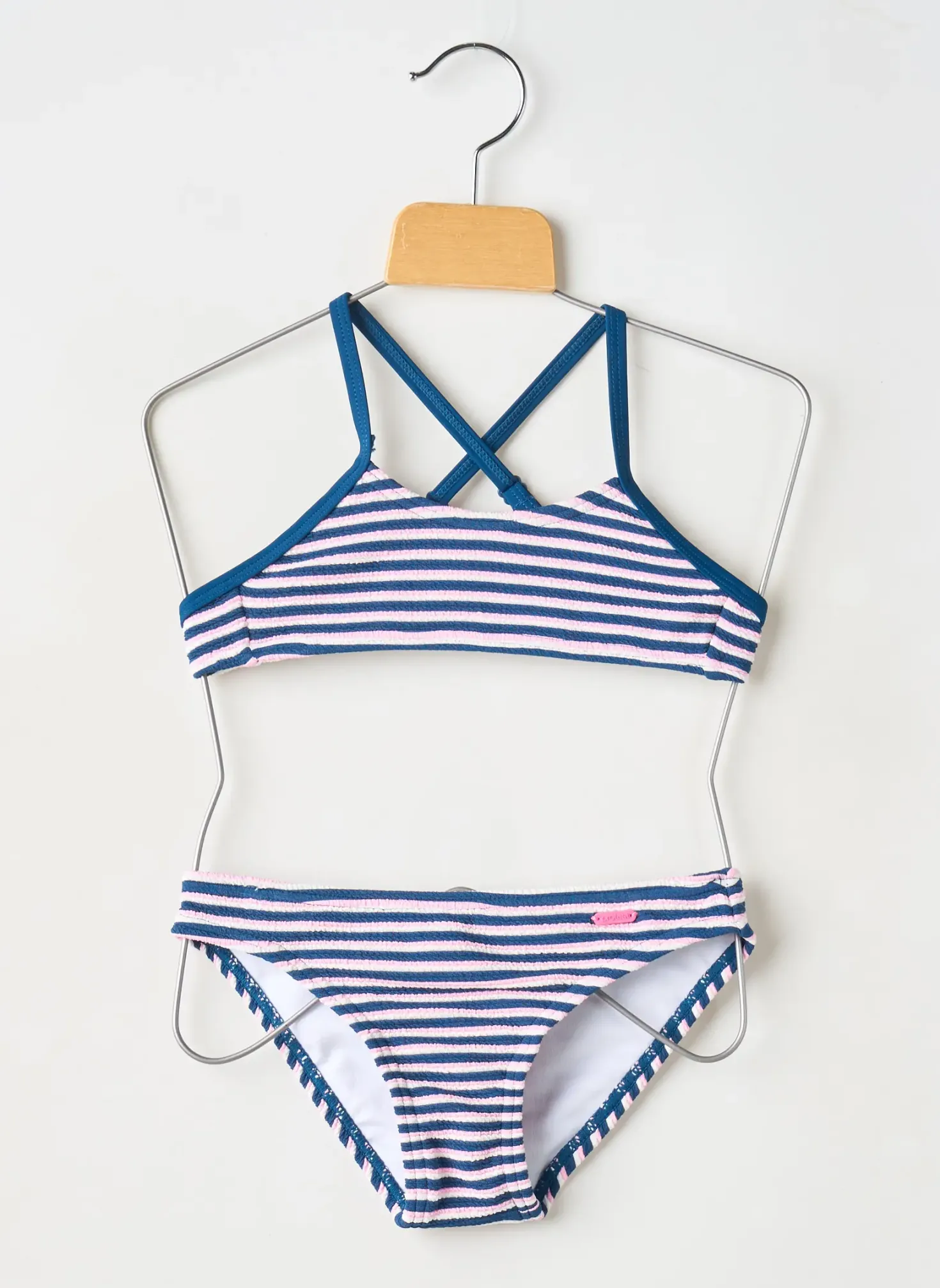 Maillot De Bain 2 Pièces Protest Bleu