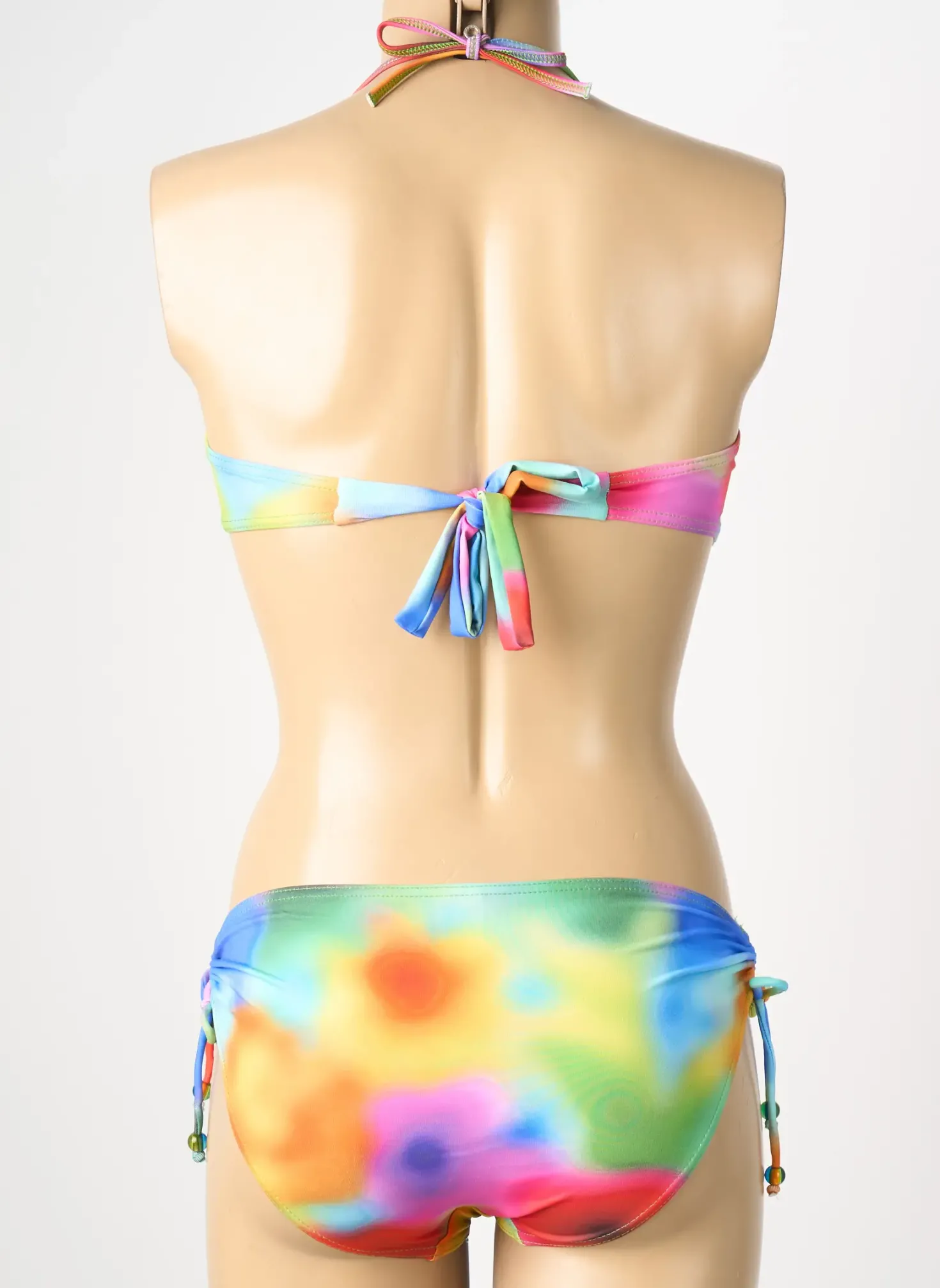 Maillot De Bain 2 Pièces Reglisse Vert Haut Soutien-gorge Moulé