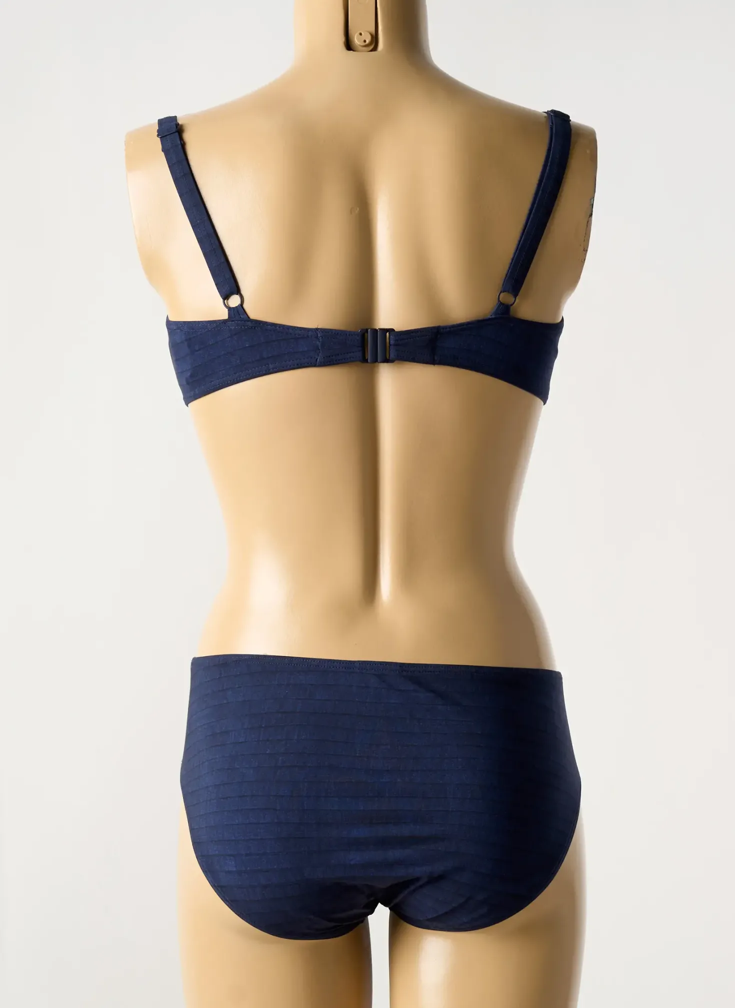 Maillot De Bain 2 Pièces Sunflair Bleu Haut Soutien-gorge Emboitant