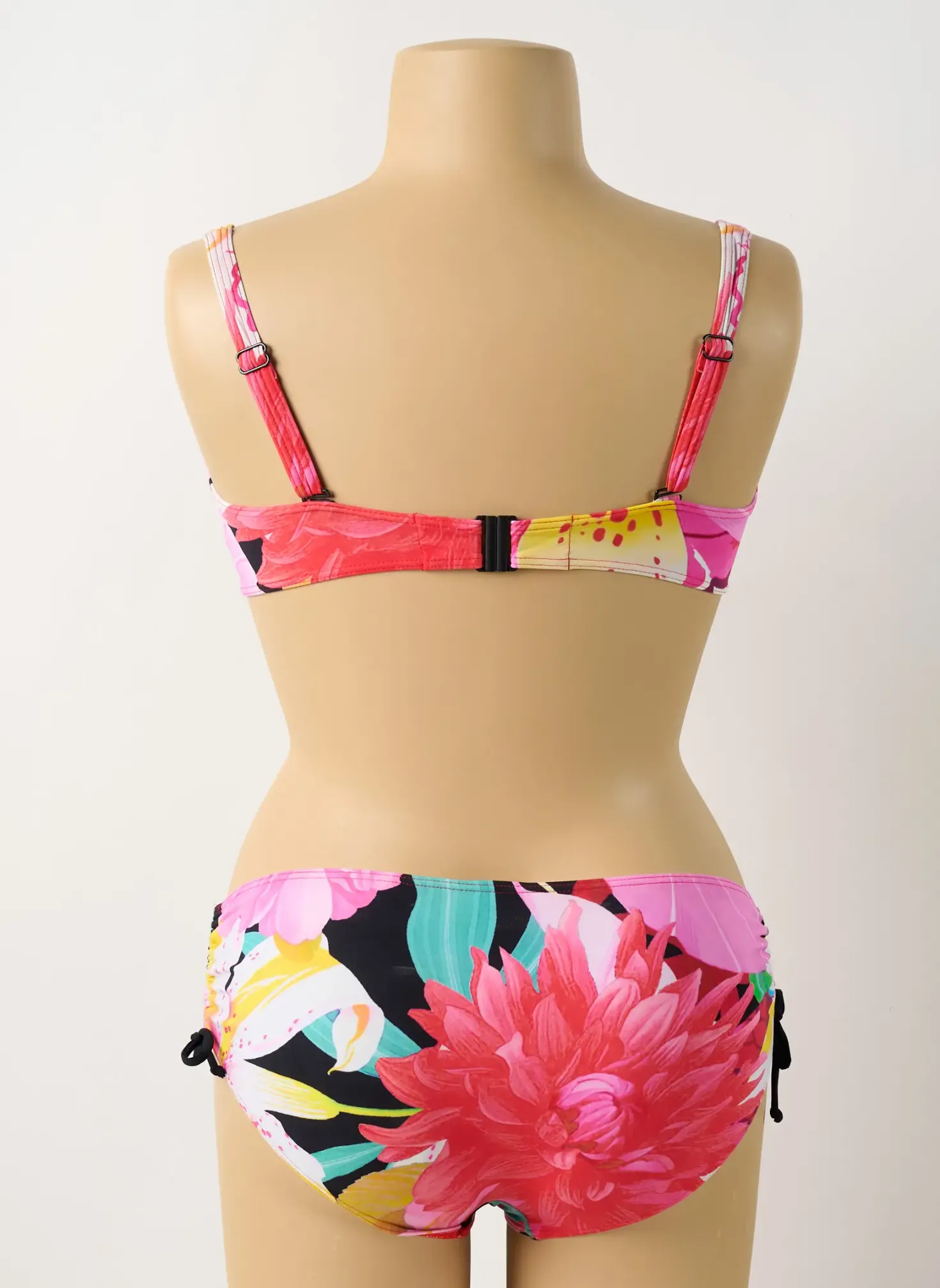 Maillot De Bain 2 Pièces Sunflair Rose Haut Soutien-gorge Emboitant