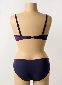 Maillot De Bain 2 Pièces Sunflair Violet Haut Soutien-gorge Emboitant