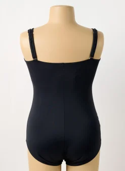 Maillot De Bain 1 Pièce Sunflair Noir Haut Soutien-gorge Moulé