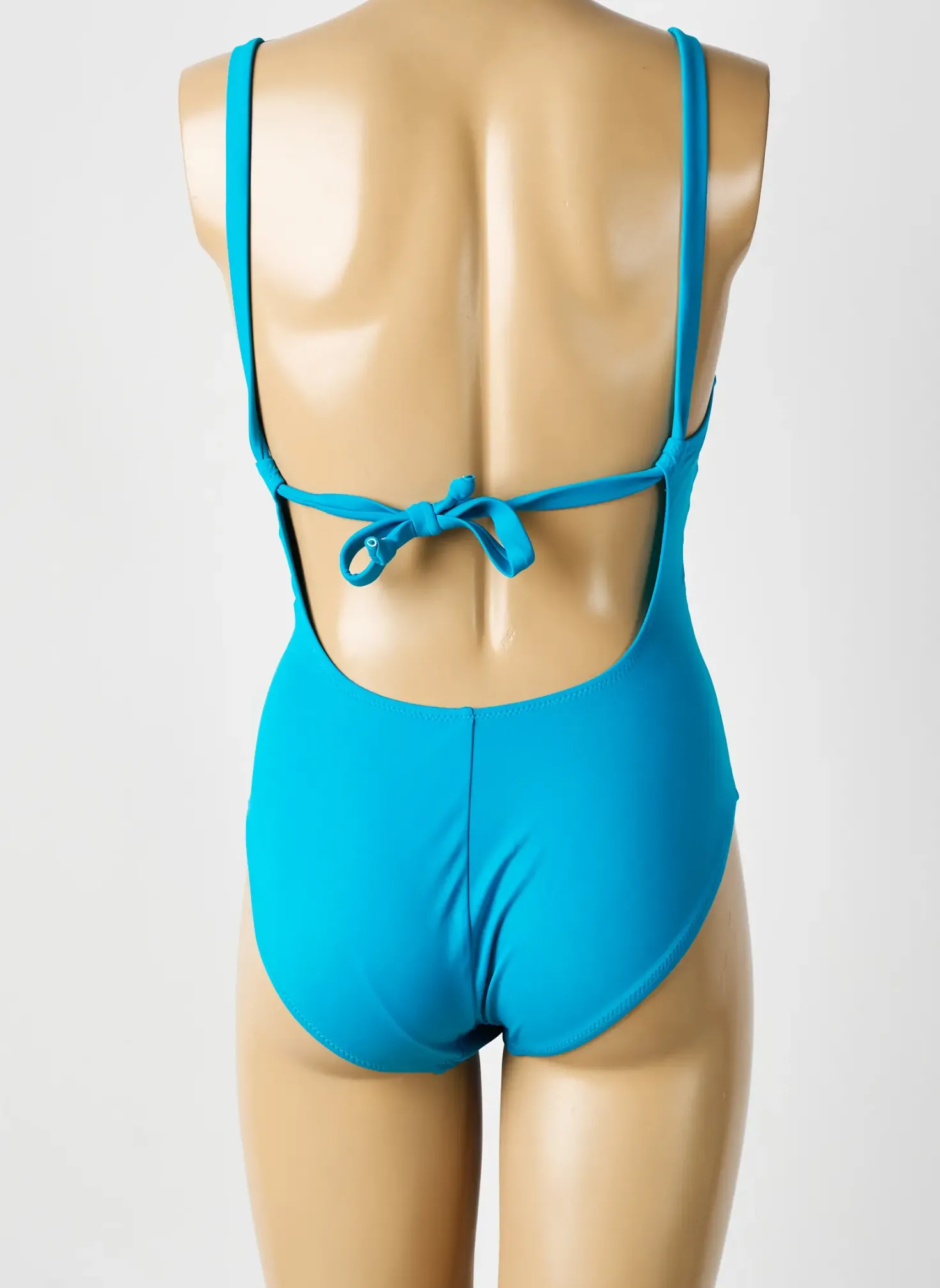 Maillot De Bain 1 Pièce Sunflair Bleu Haut Soutien-gorge Moulé