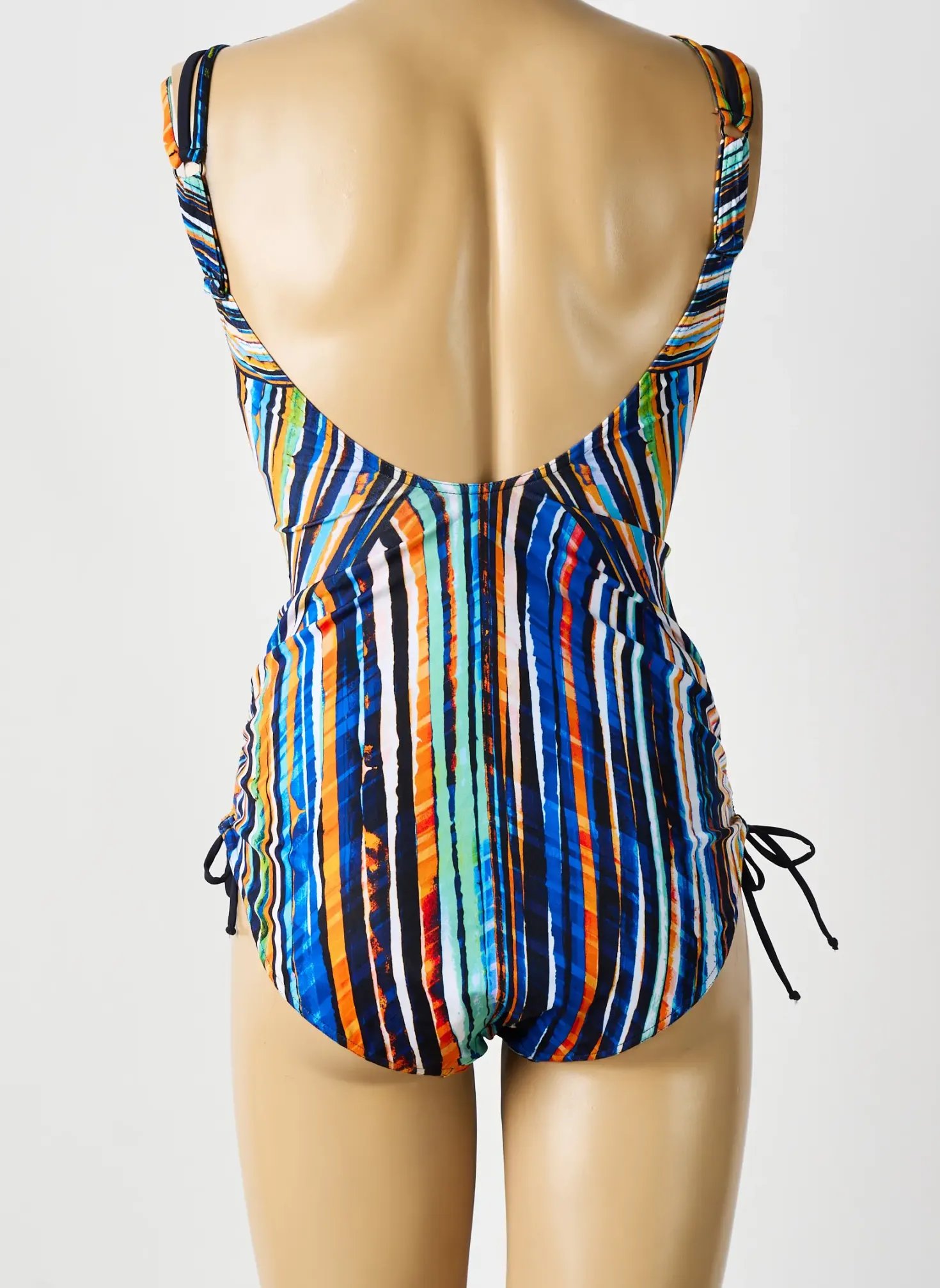 Maillot De Bain 1 Pièce Sunflair Bleu Haut Soutien-gorge Moulé