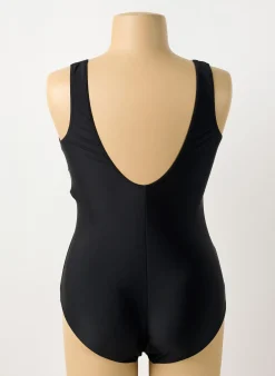 Maillot De Bain 1 Pièce Sunmarin Noir Haut Soutien-gorge Emboitant