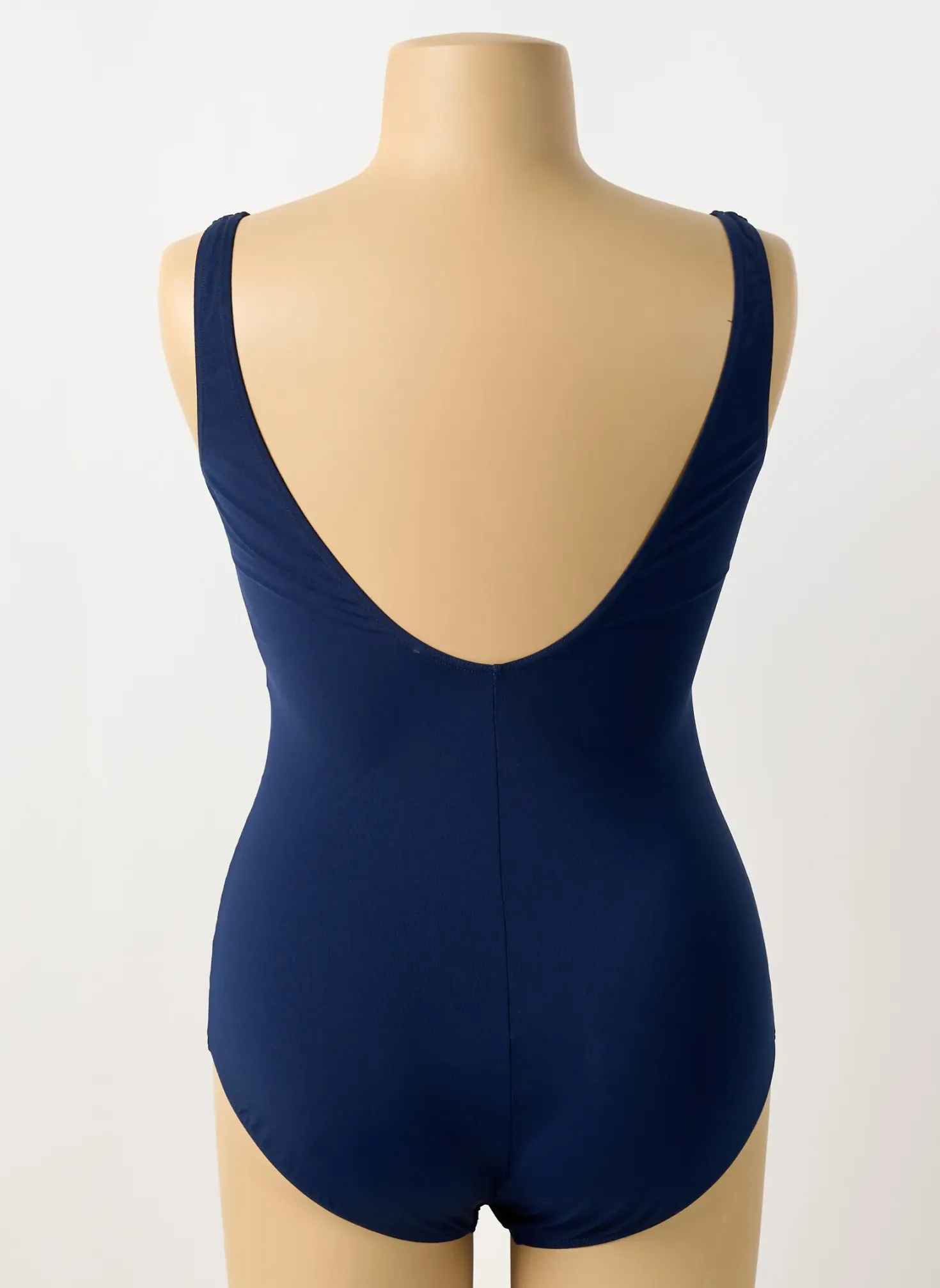 Maillot De Bain 1 Pièce Sunmarin Bleu Haut Soutien-gorge Moulé