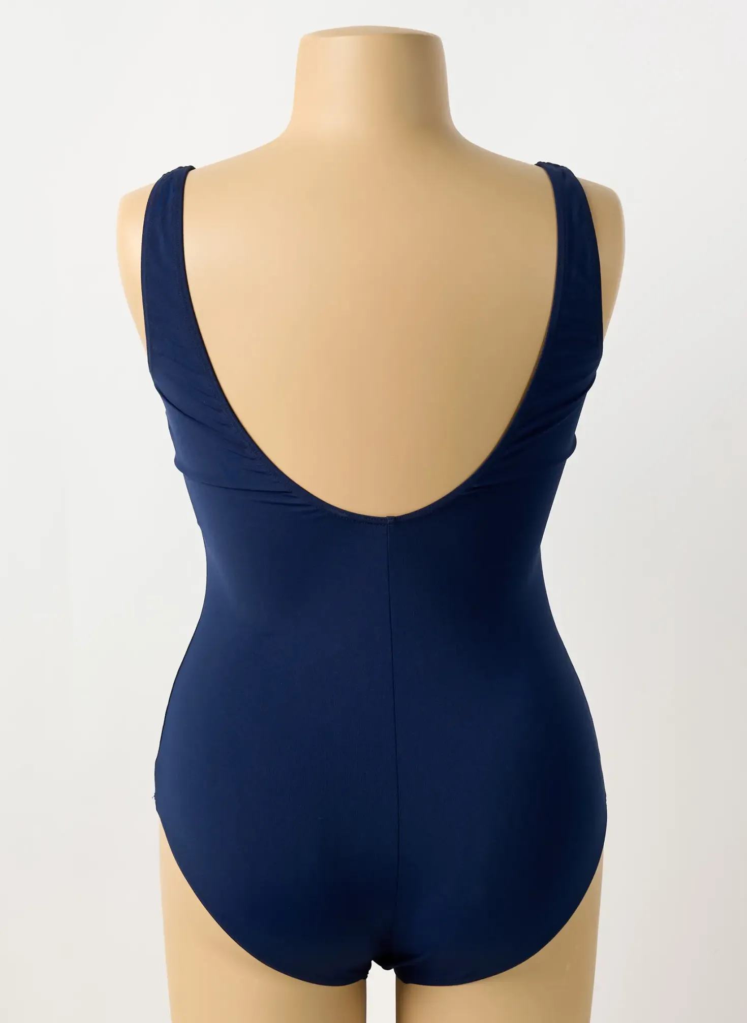 Maillot De Bain 1 Pièce Sunmarin Bleu Haut Soutien-gorge Moulé
