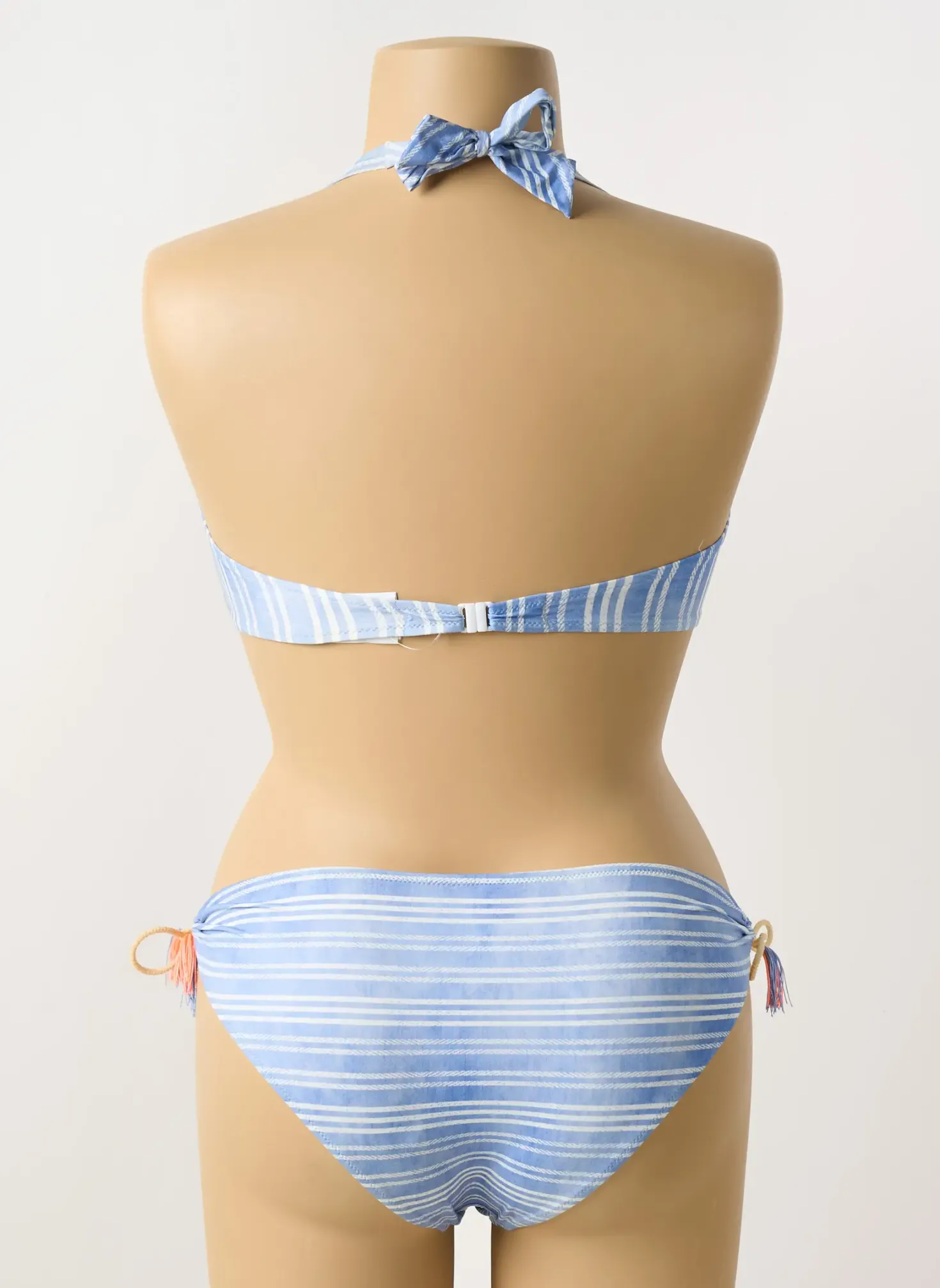 Maillot De Bain 2 Pièces Watercult Bleu Haut Soutien-gorge Balconnet