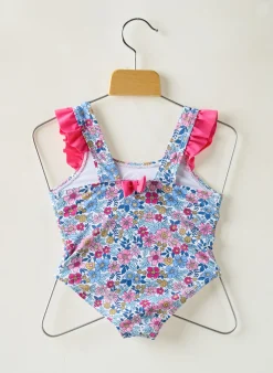 Maillot De Bain 1 Pièce Week End A La Mer Bleu