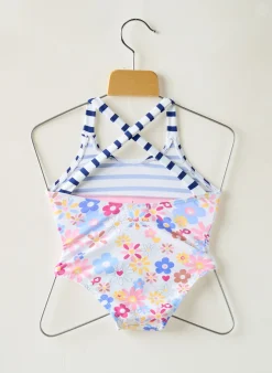 Maillot De Bain 1 Pièce Week End A La Mer Blanc